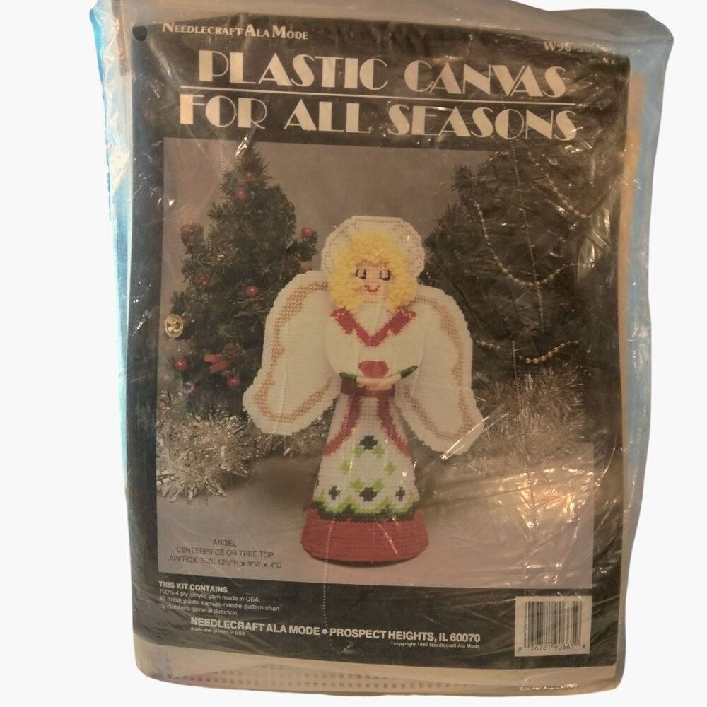 Needlecraft Ala Mode Angel Kit Centerpiece Tree Topper W90 508